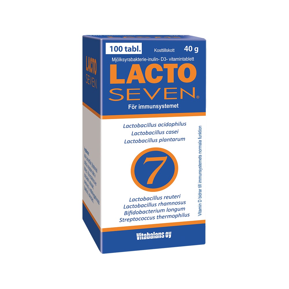 Lacto Seven 100 tabletter