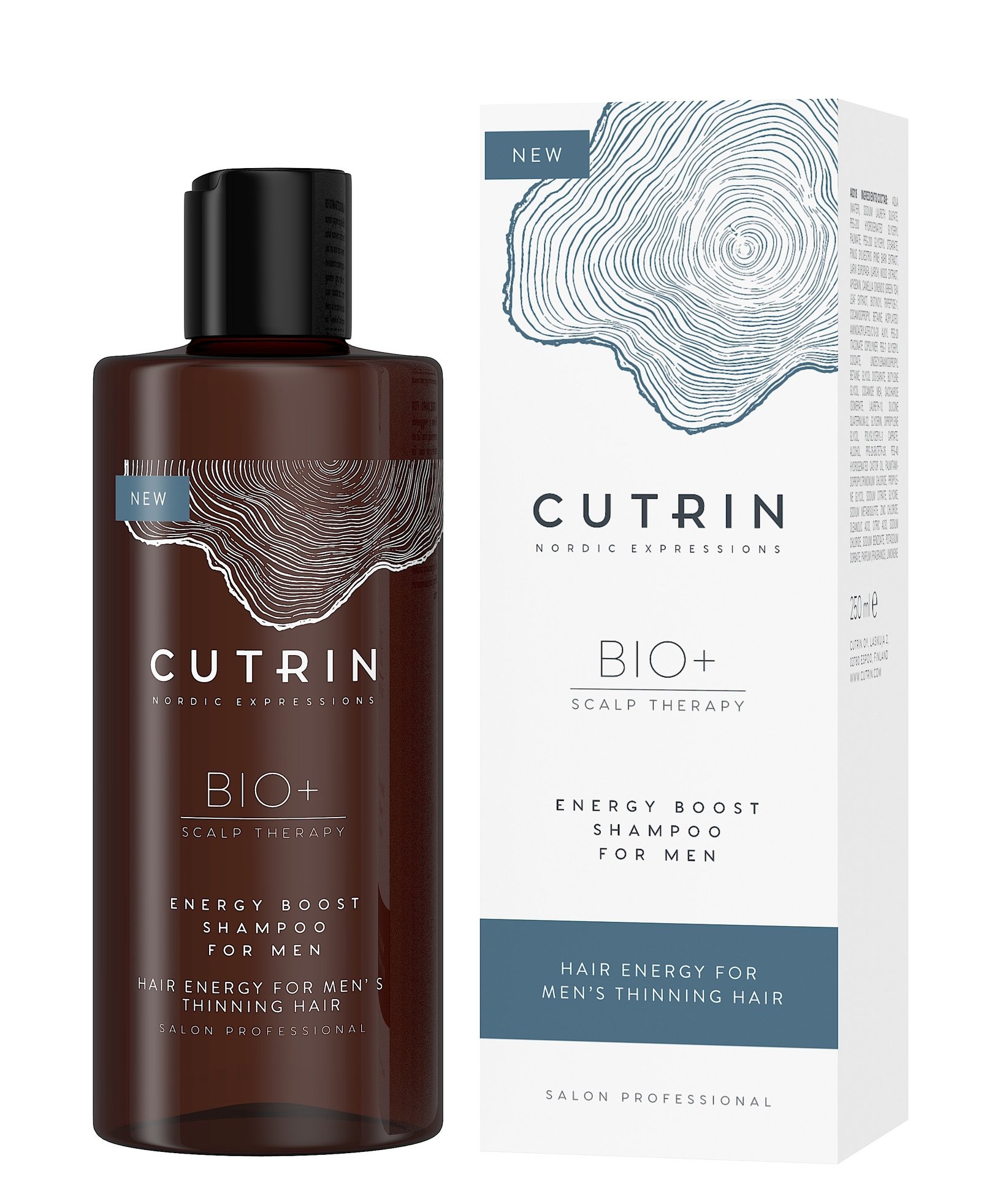 Cutrin BIO+ Energy Boost Shampoo for Men 250 ml