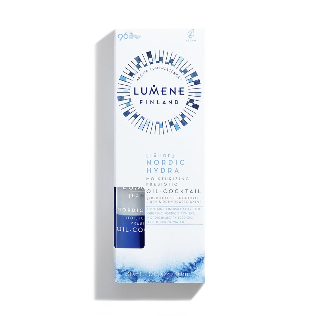 Lumene Nordic Hydra Lähde Moisturizing Prebiotic Oil-Cocktail 30 ml
