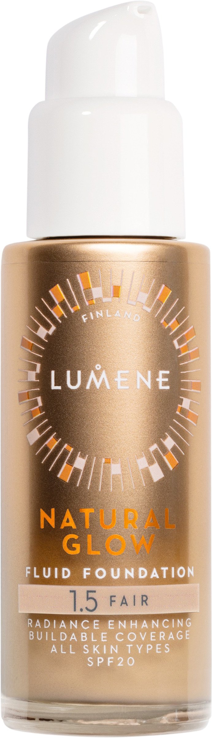 Lumene Natural Glow Fluid Foundation SPF20 1.5 Fair 30 ml