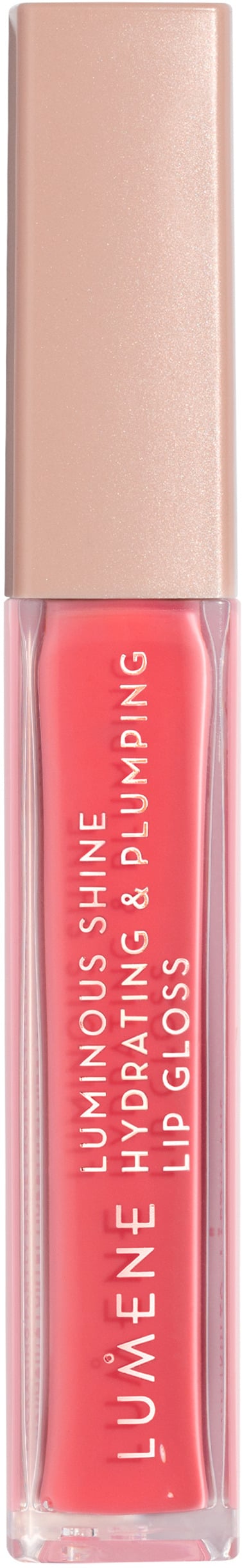 Lumene Luminous Shine Hydrating & Plumping Lip Gloss 4 Peach Pink 5 ml