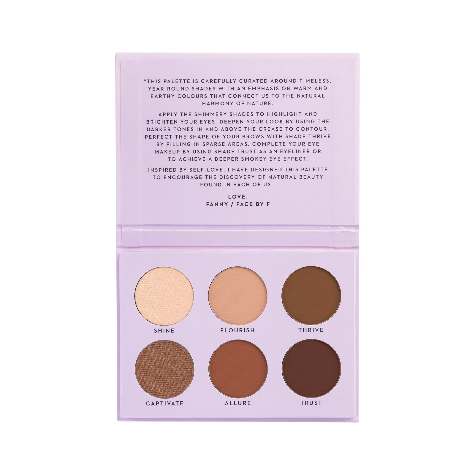Köp Lumene x Face by F Eyeshadow Palette 9,6g Apohem