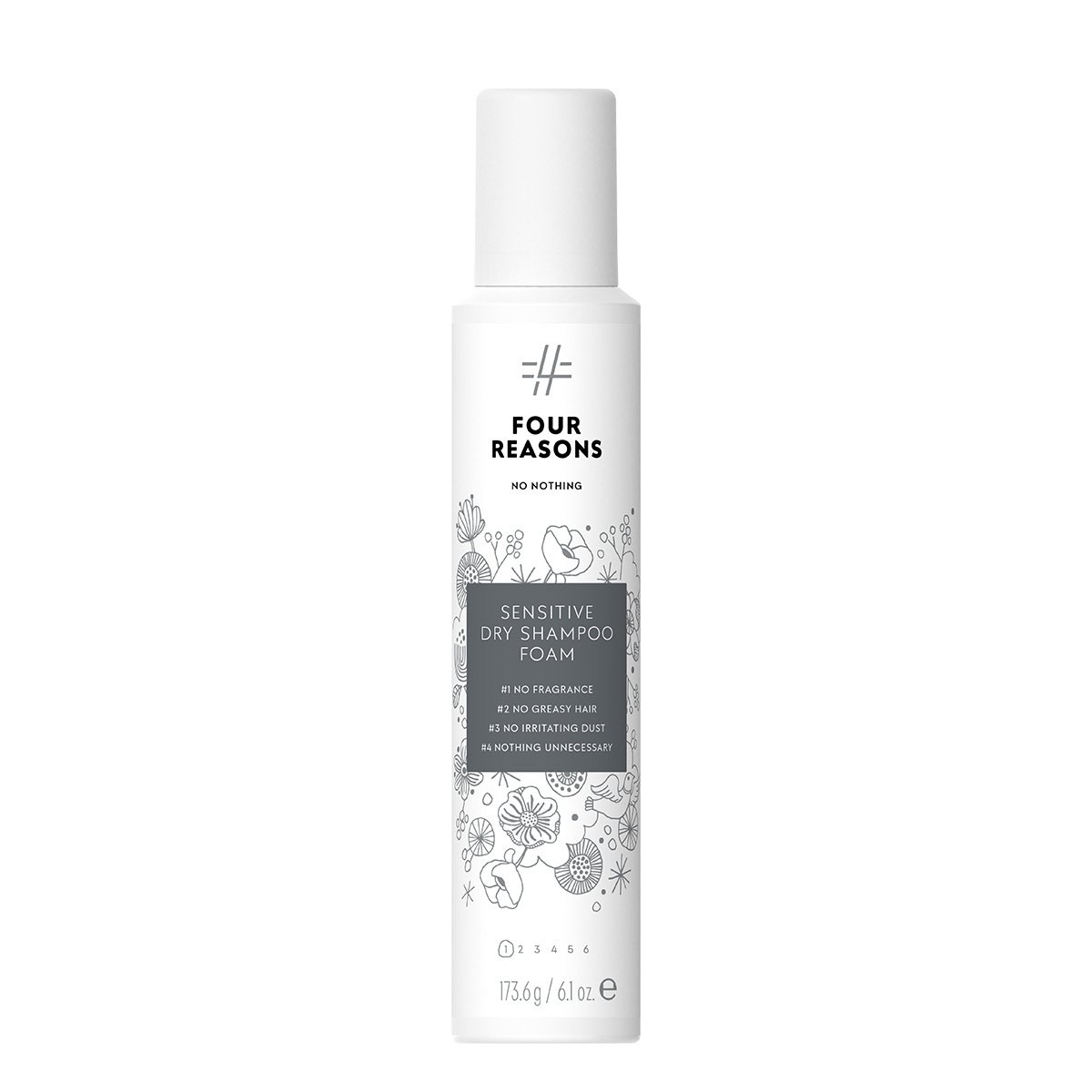 Four Reasons Sensitive Dry Shampoo Foam 200 ml
