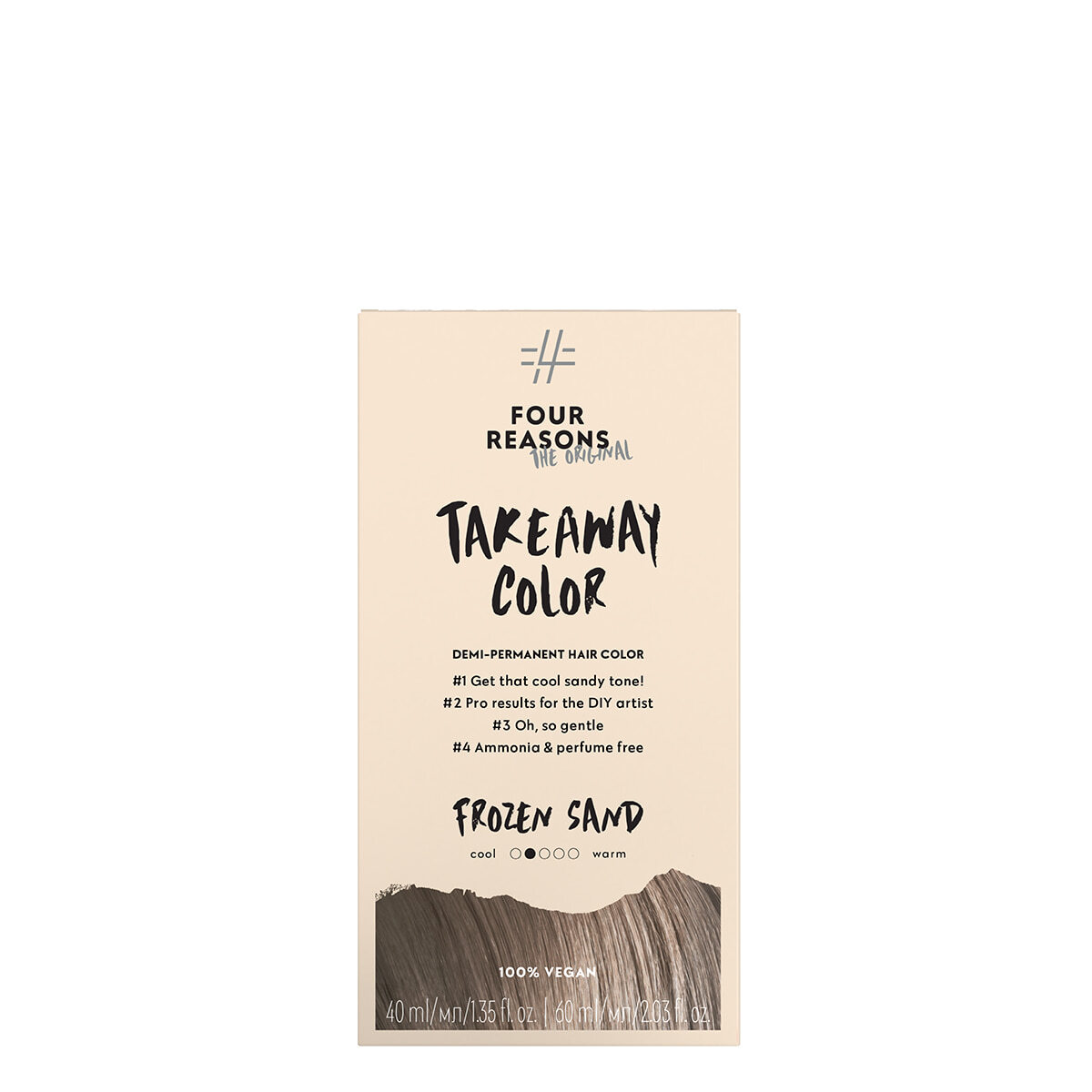Four Reasons Take Away Color 8.23 Frozen Sand 100 ml
