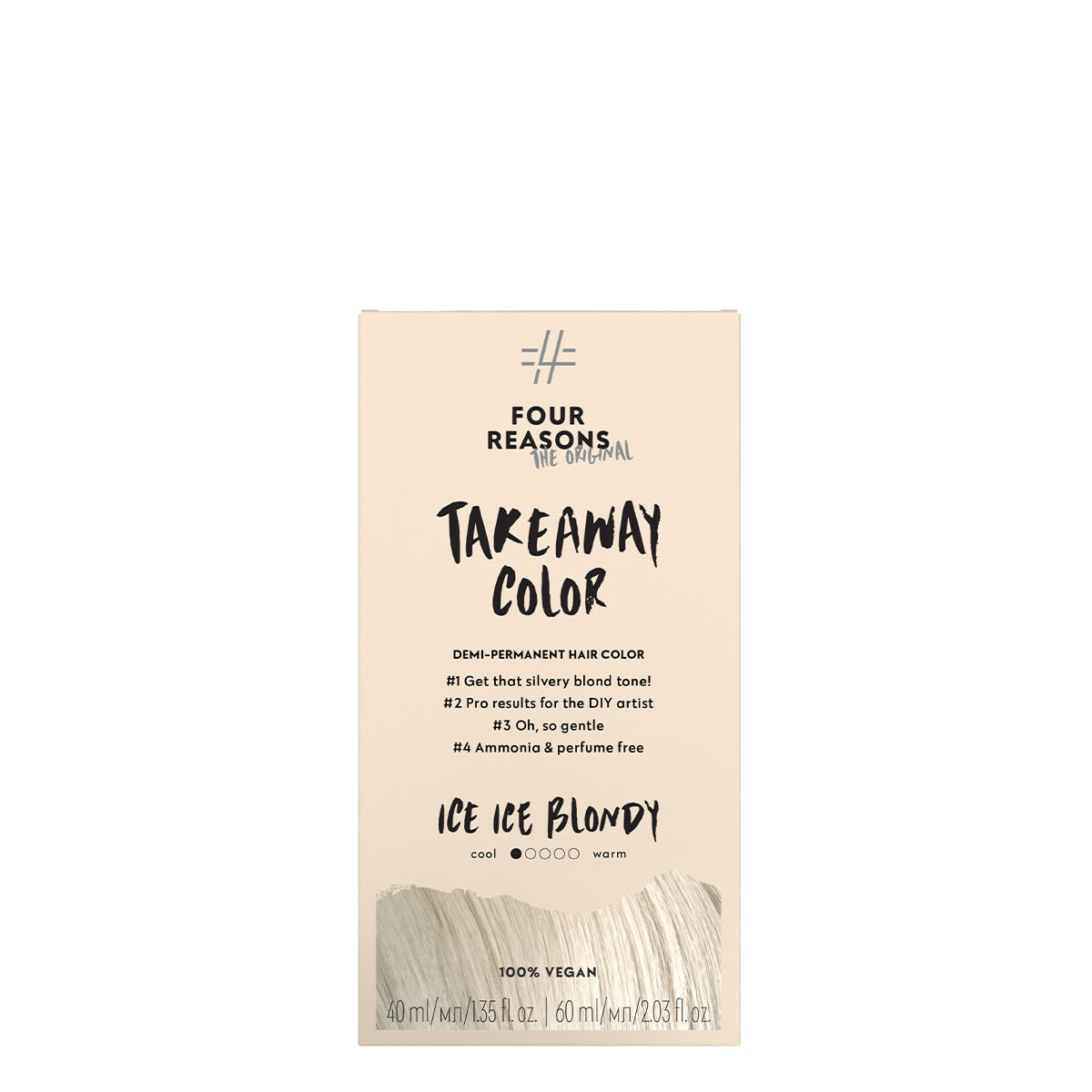 Four Reasons Take Away Color 10.01 Ice Ice Blondy 100 ml