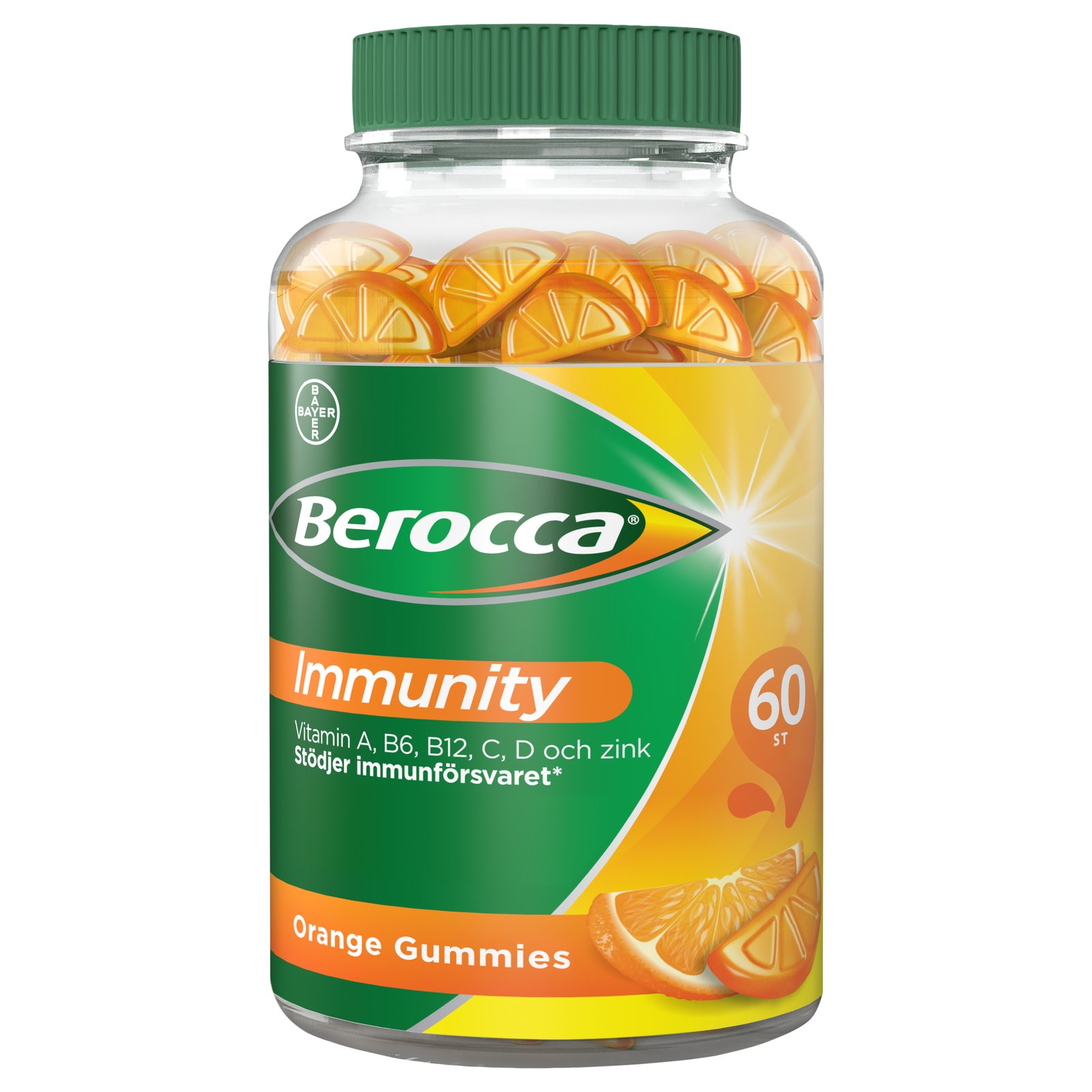 Berocca Immunity Gummies 60 tuggtabletter