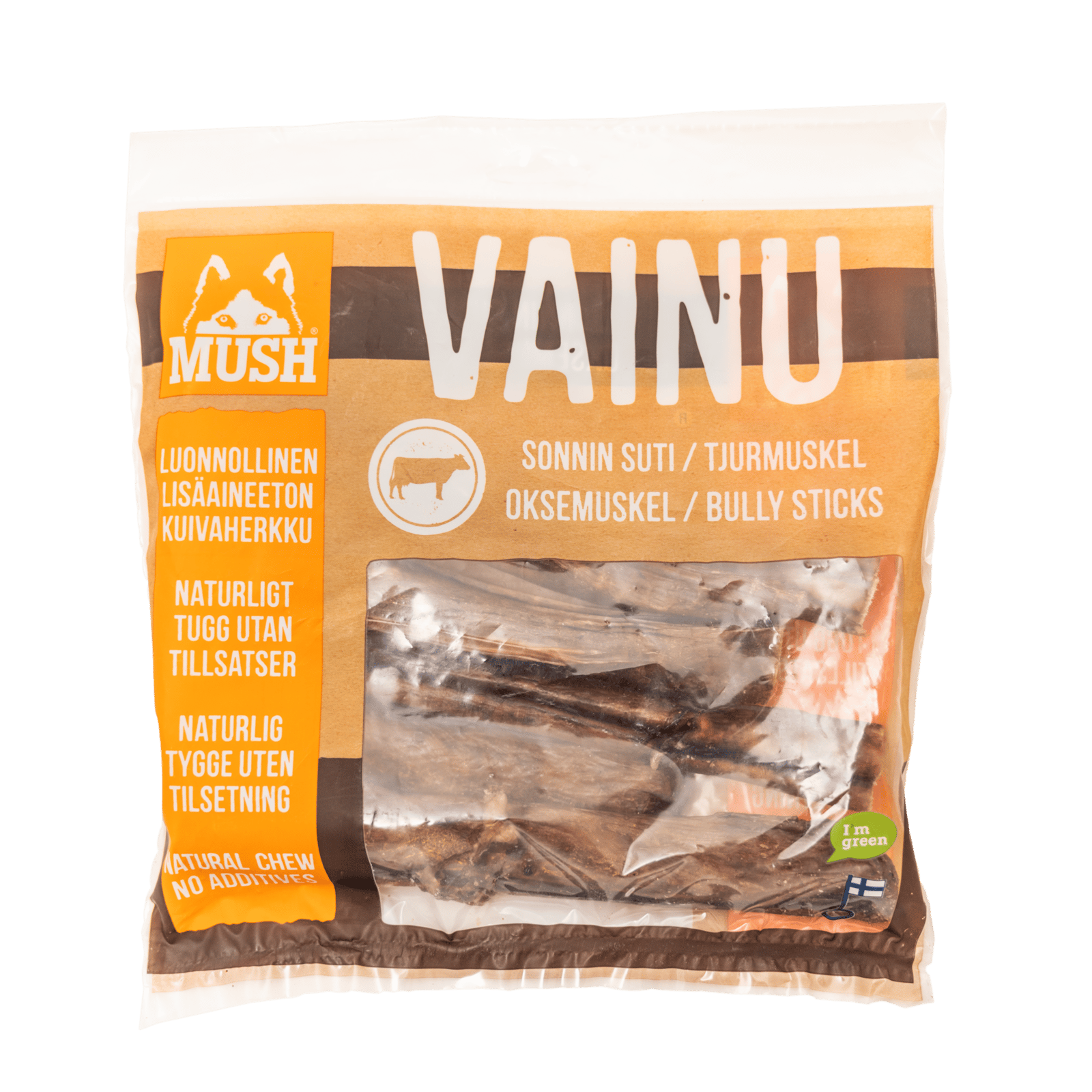 MUSH VAINU Tjurmuskel 250g
