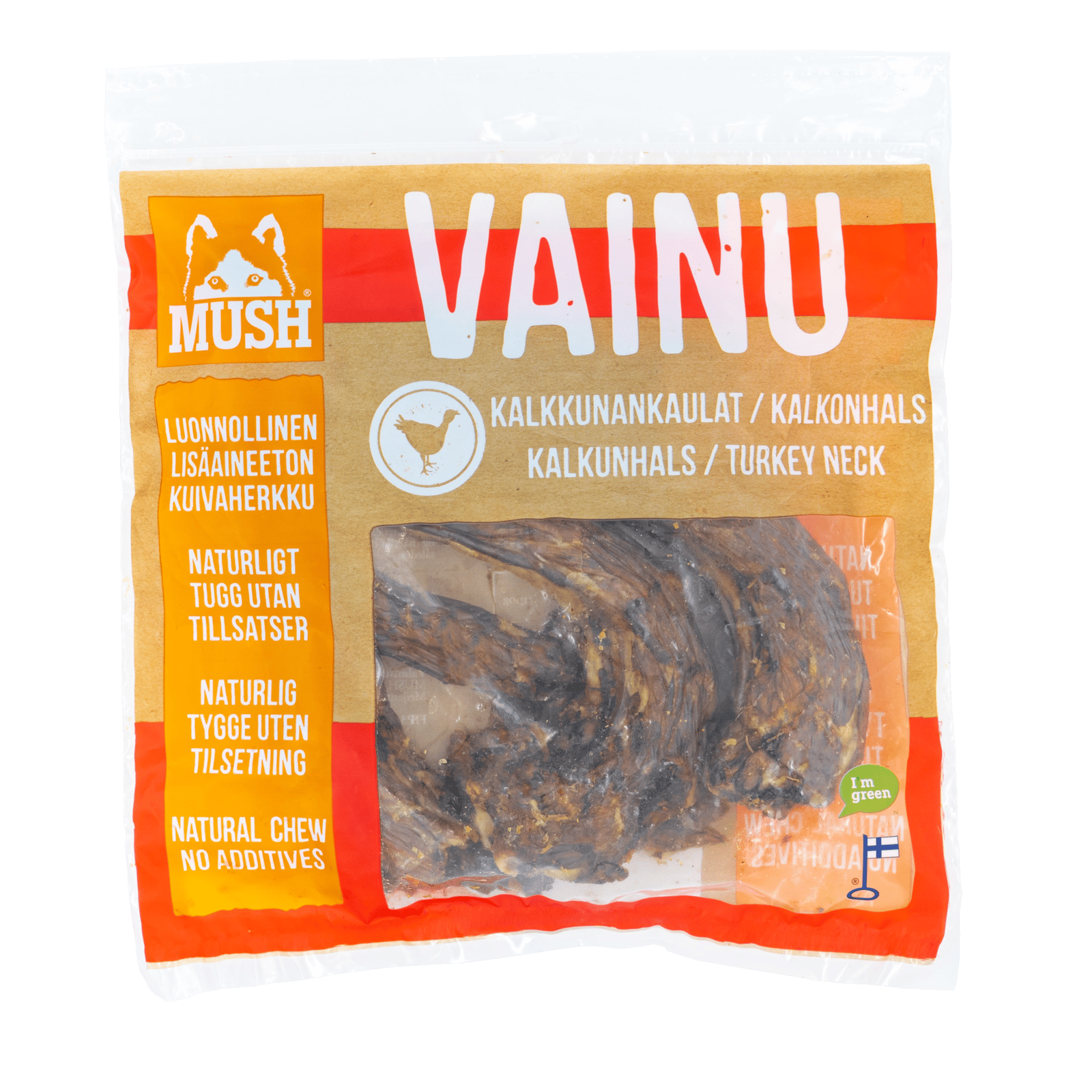 MUSH VAINU Kalkonhals 250g