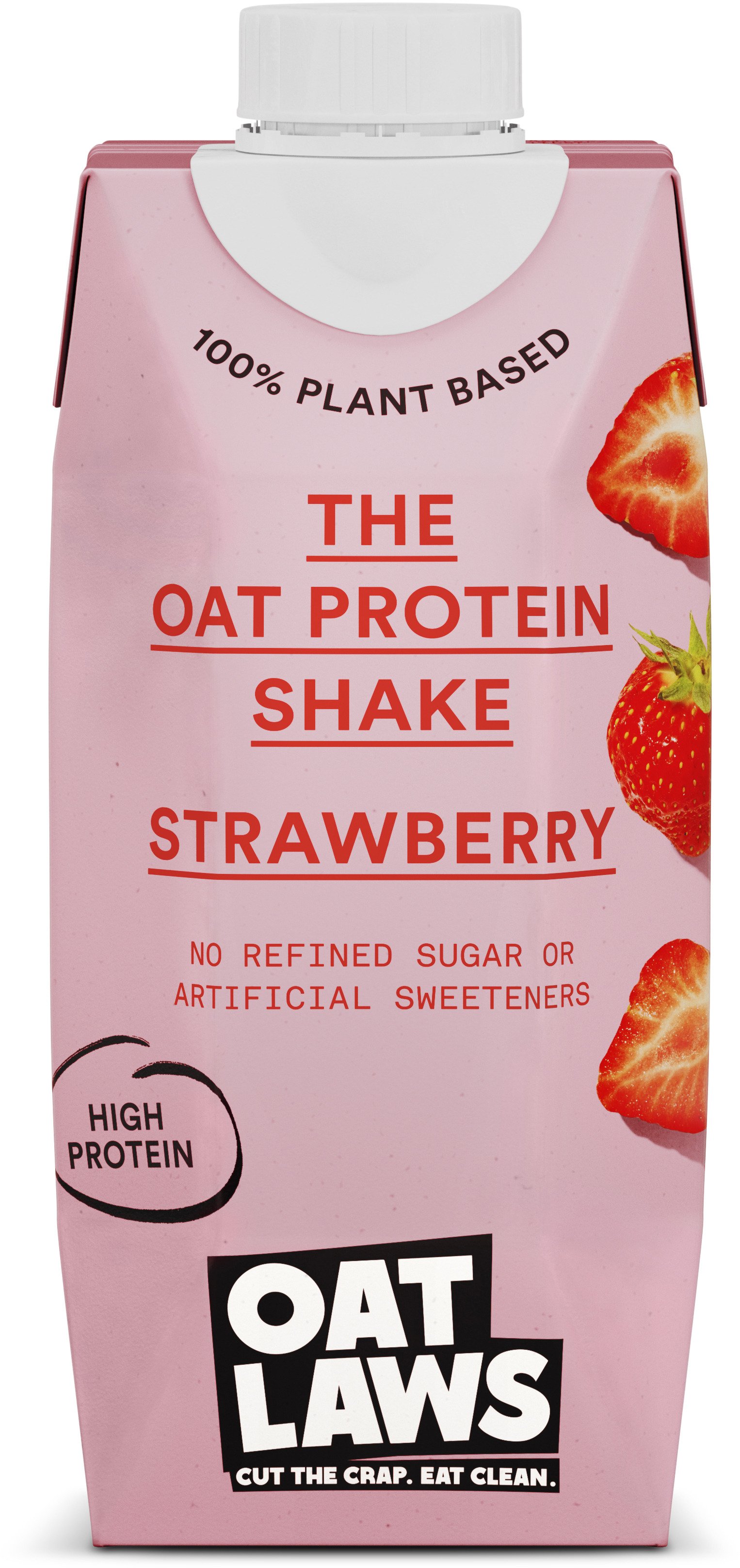Oatlaws The Oat Protein Shake Strawberry 330 ml