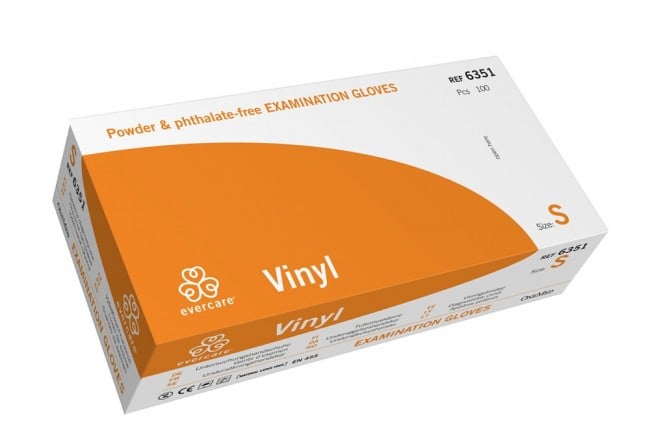 Evercare Vinylhandskar small 100 st