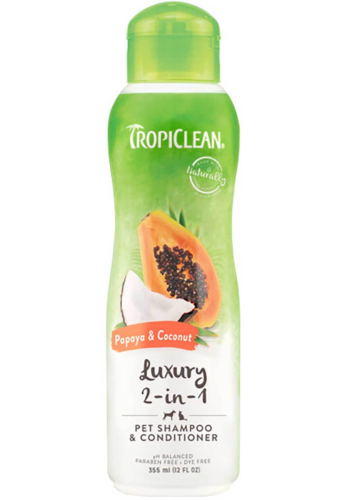 TropiClean Papaya & Coconut Shampoo 355 ml