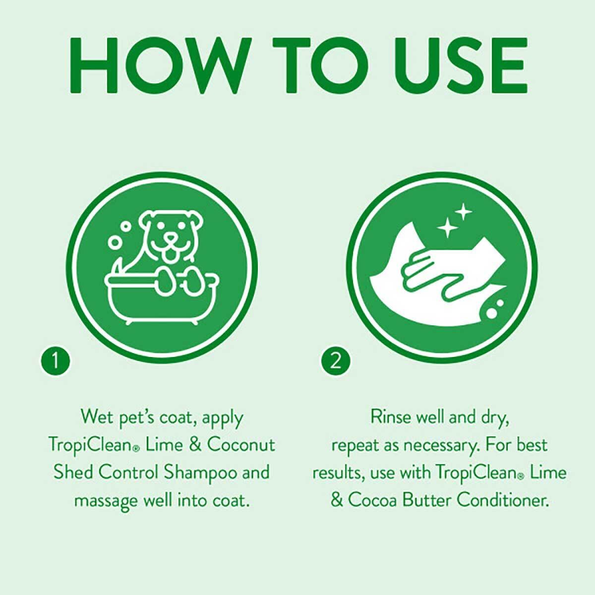 TropiClean Lime & Coconut Shampoo 355 ml