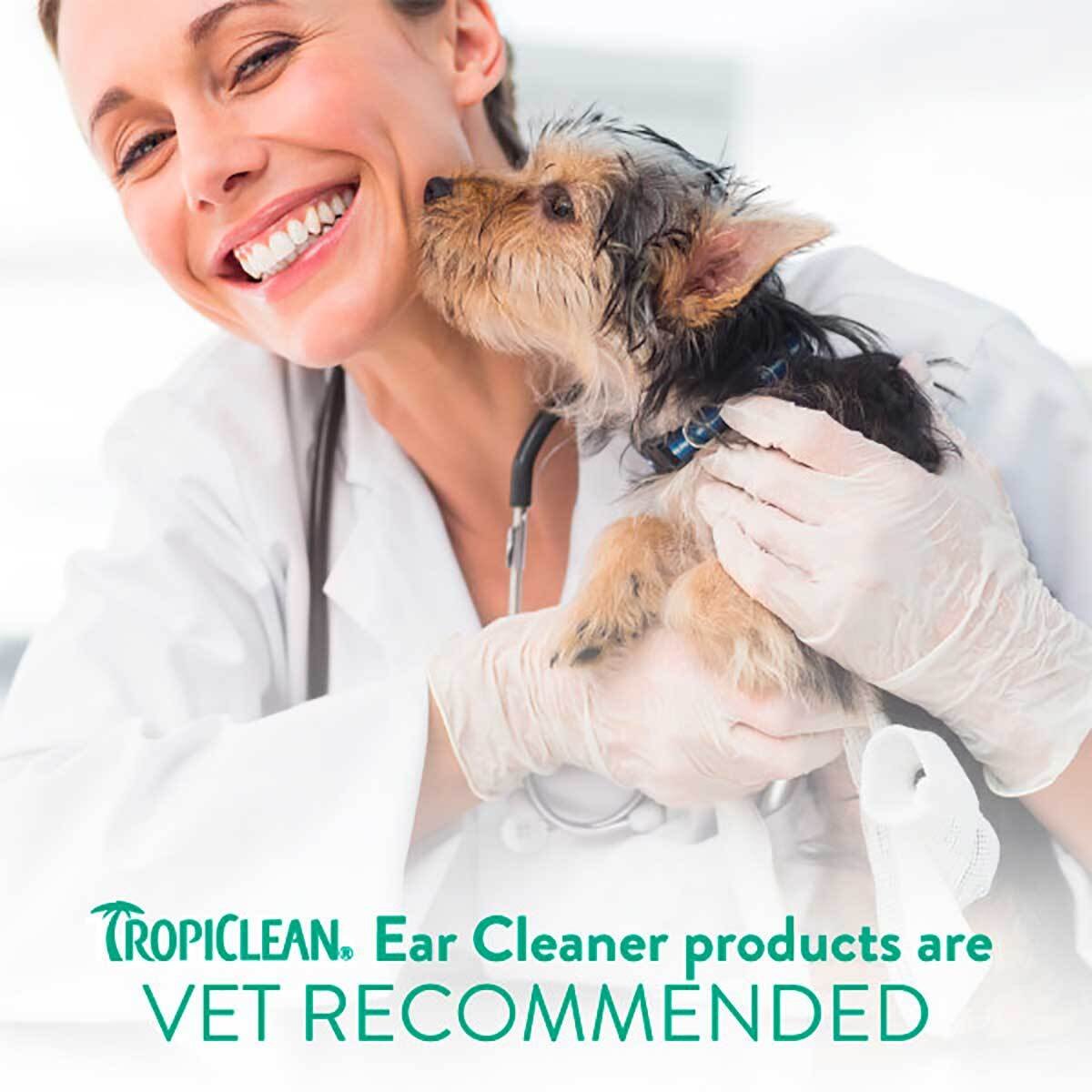 TropiClean Dual Action Ear Cleaner 118 ml