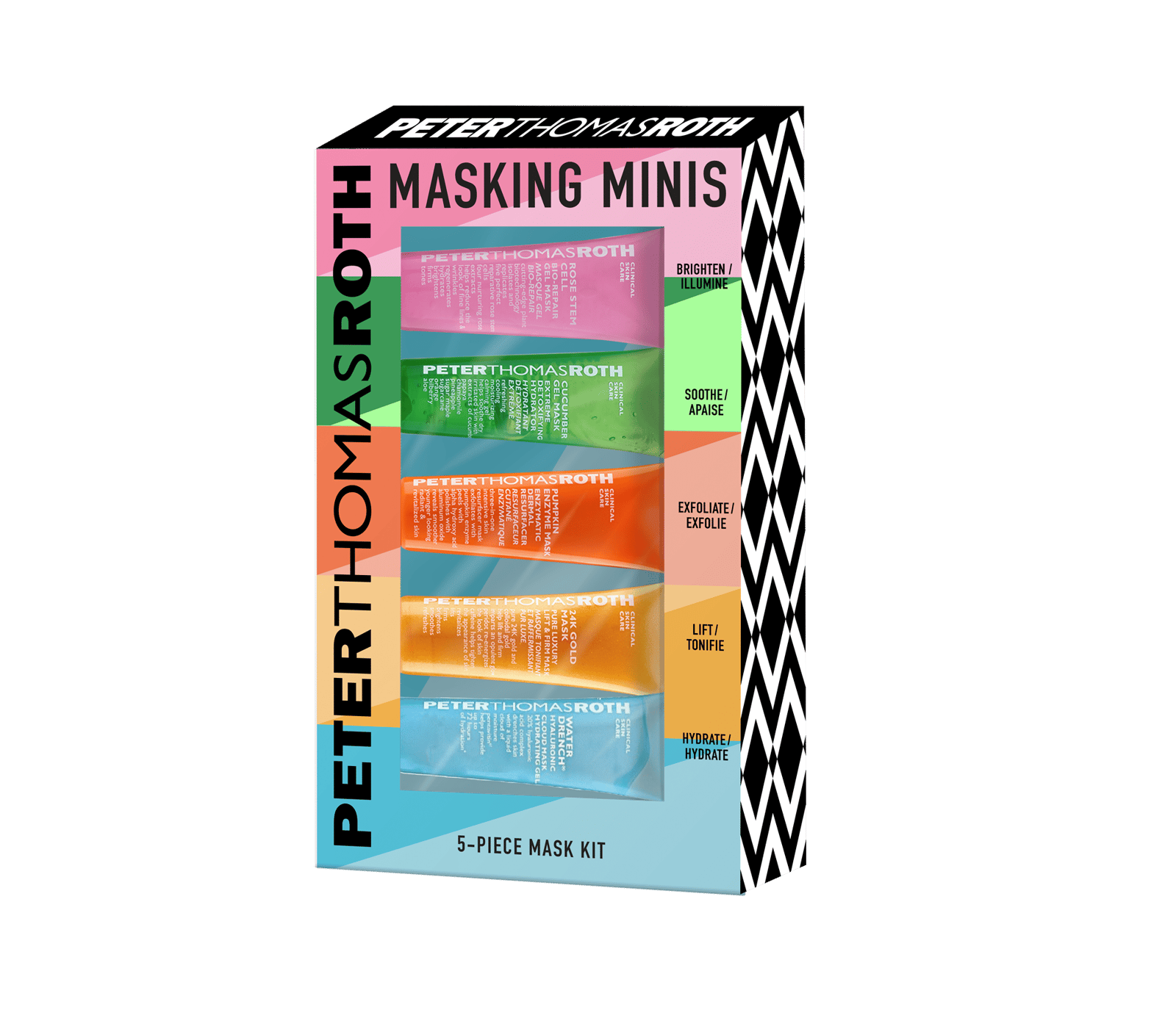 Peter Thomas Roth Masking Minis 5-Piece Mask Kit 70 ml