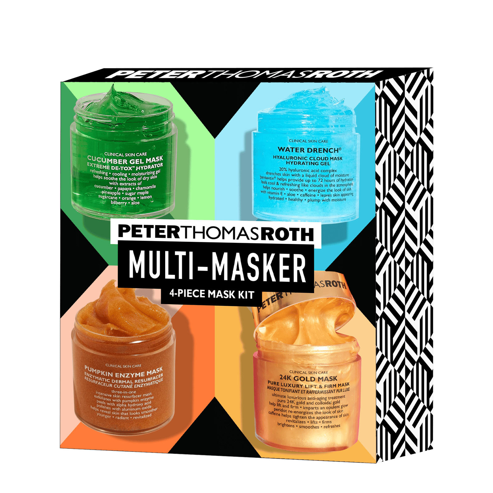 Peter Thomas Roth Multi-Masker 4-Piece Mask Kit 200 ml