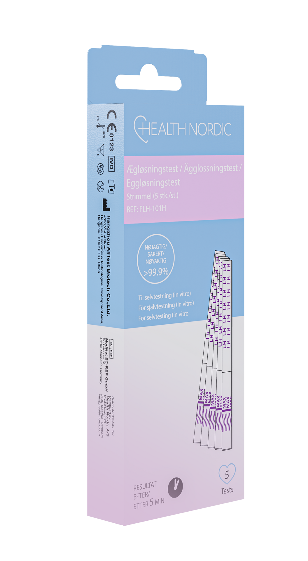 Health Nordic Ägglossningstest Remsa 5 st