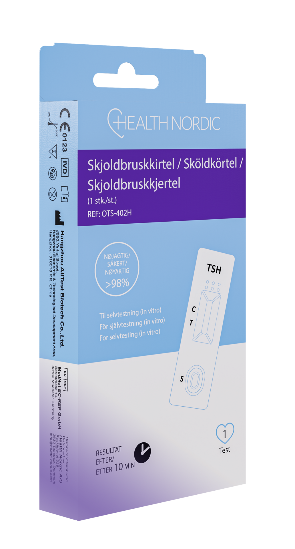 Health Nordic Metabolism Hemtest 1 st