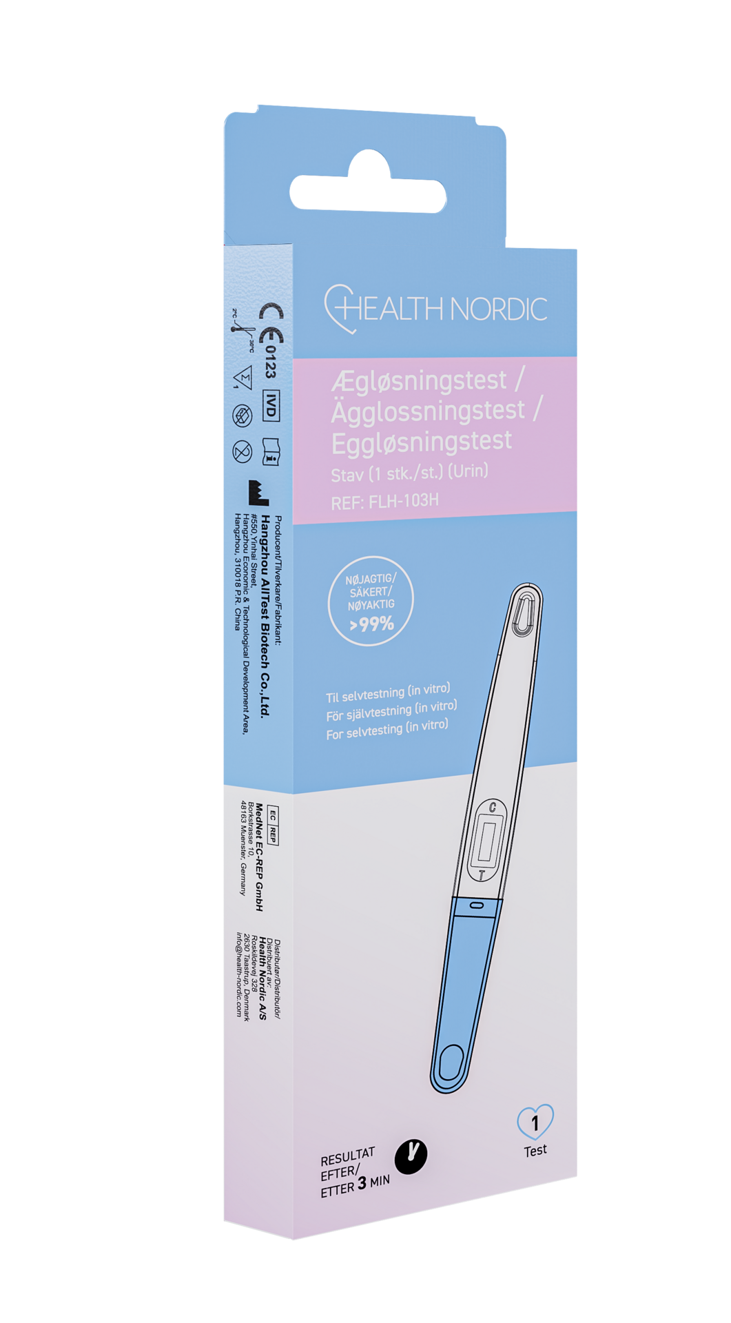 Health Nordic Ägglossningstest Sticka 1 st