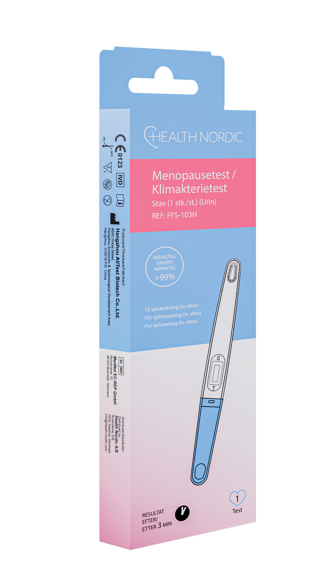 Health Nordic Menopausetest Sticka 1 st