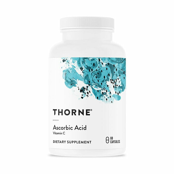 THORNE Ascorbic Acid 1g 60 kapslar