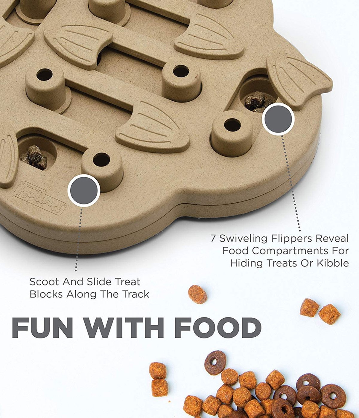 Nina Ottosson Dog Hide N Slide Komposit Naturel