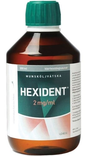 Hexident Munsköljvätska 2mg/ml, 300 ml