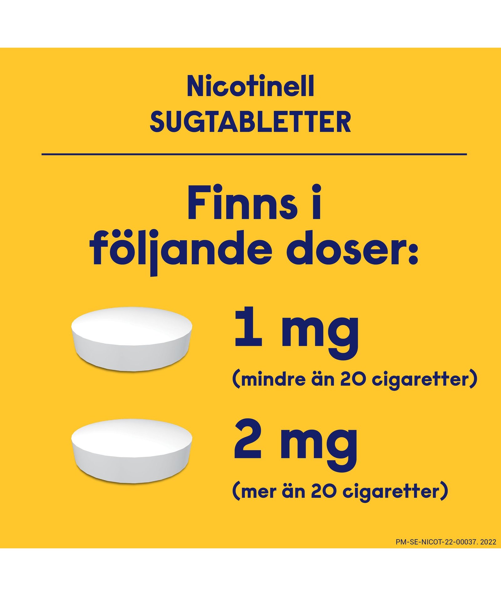 Nicotinell Mint 2 mg Nikotin Komprimerade Sugtabletter 204 st