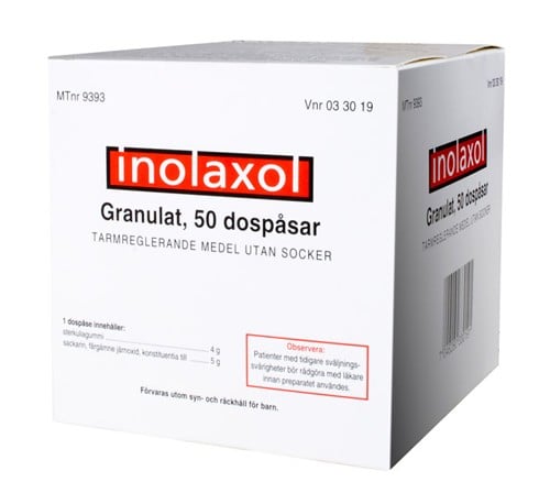 Inolaxol Granulat, dospåse 50 st