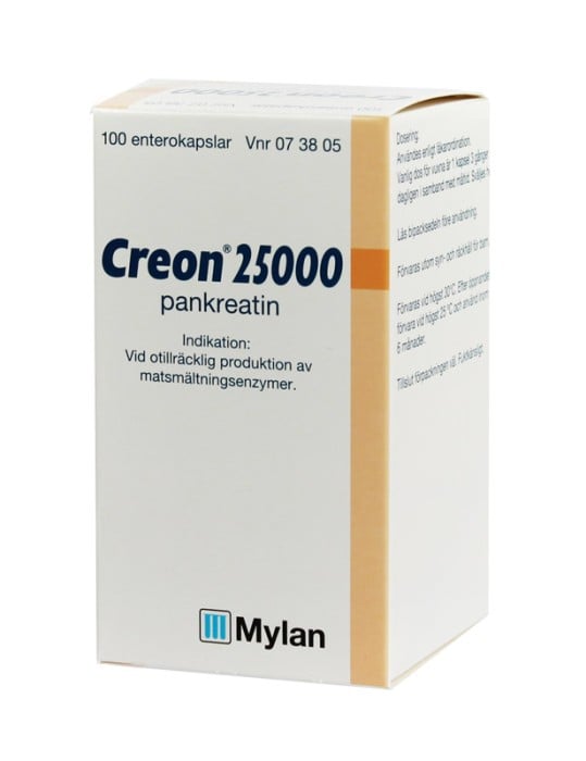 Creon 25000 Enterokapsel 100 st