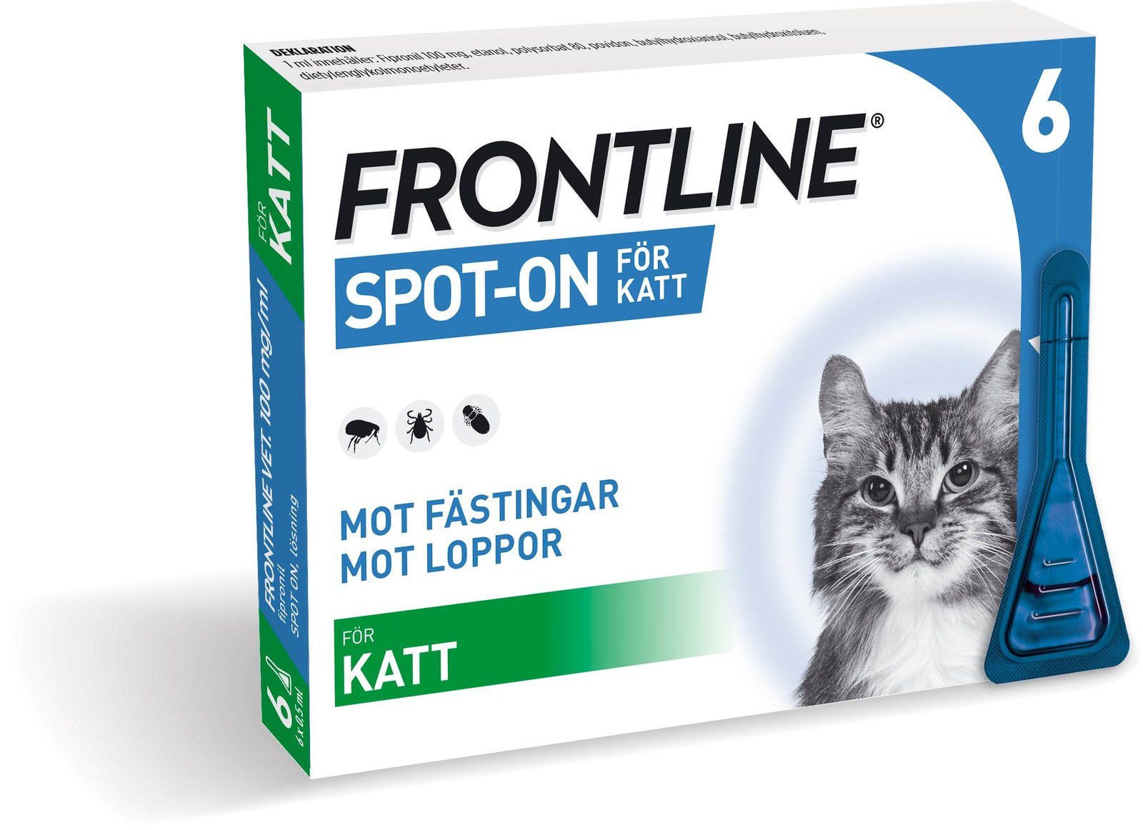Frontline Vet 100mg/ml Spot-on lösning för katt 6 x 0,5ml