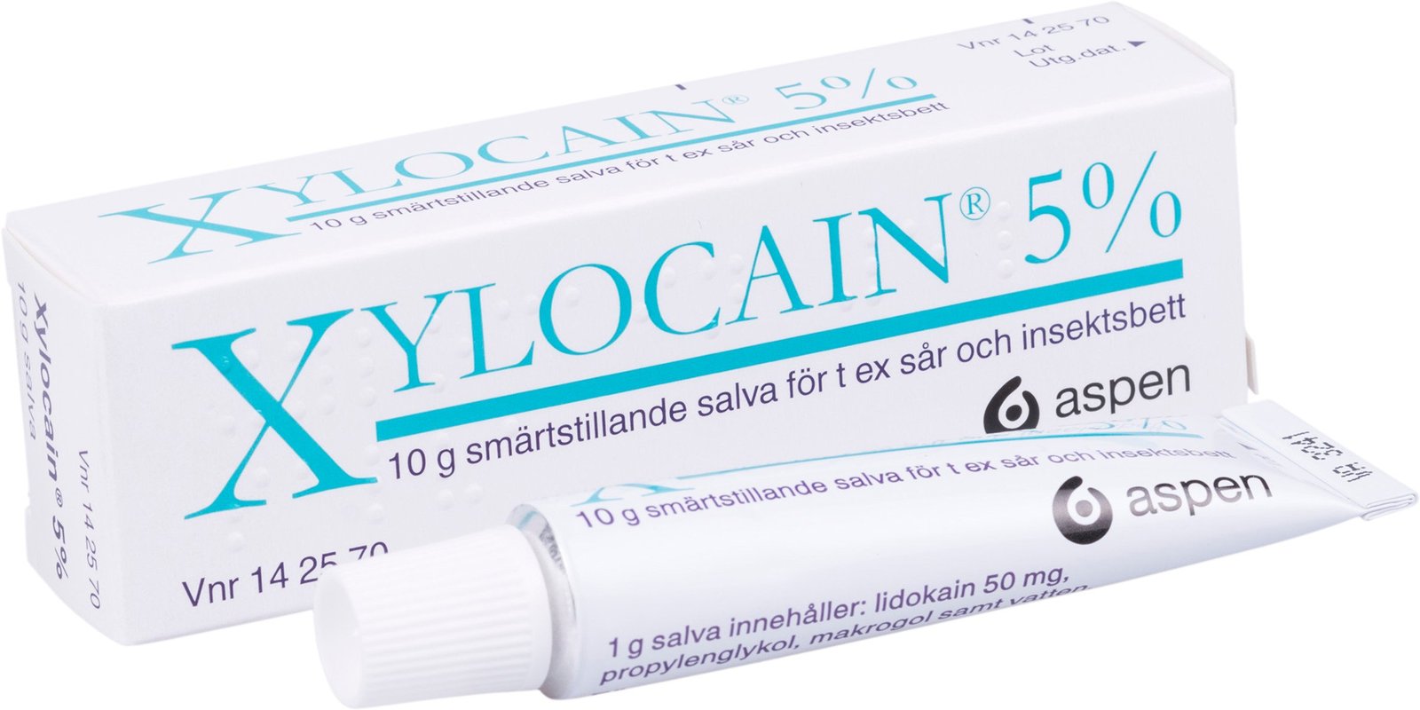 Xylocain Smärtlindrande Salva 5% 10 g