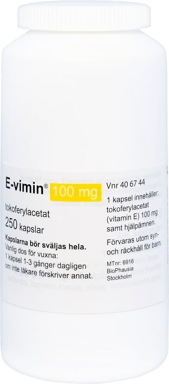 E-vimin Tokoferylacetat 250 st
