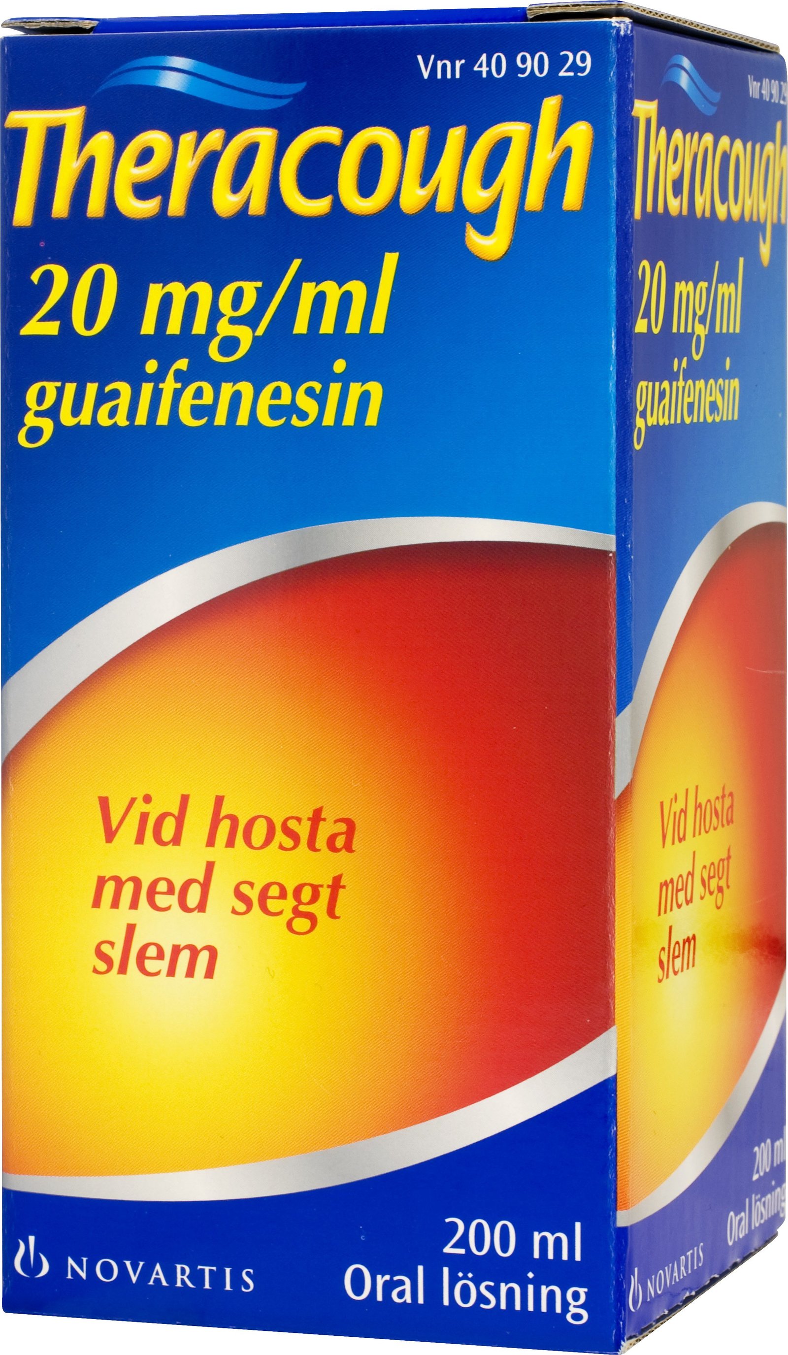Theracough Hostmedicin vid slemhosta 20 mg/ml 200 ml