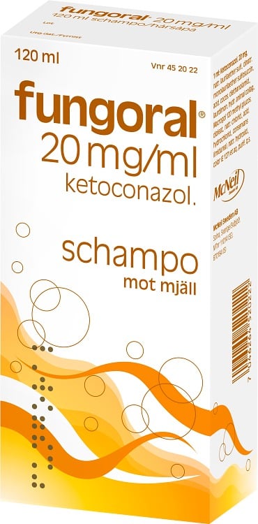 Fungoral Schampo 20 mg/ml 120 ml