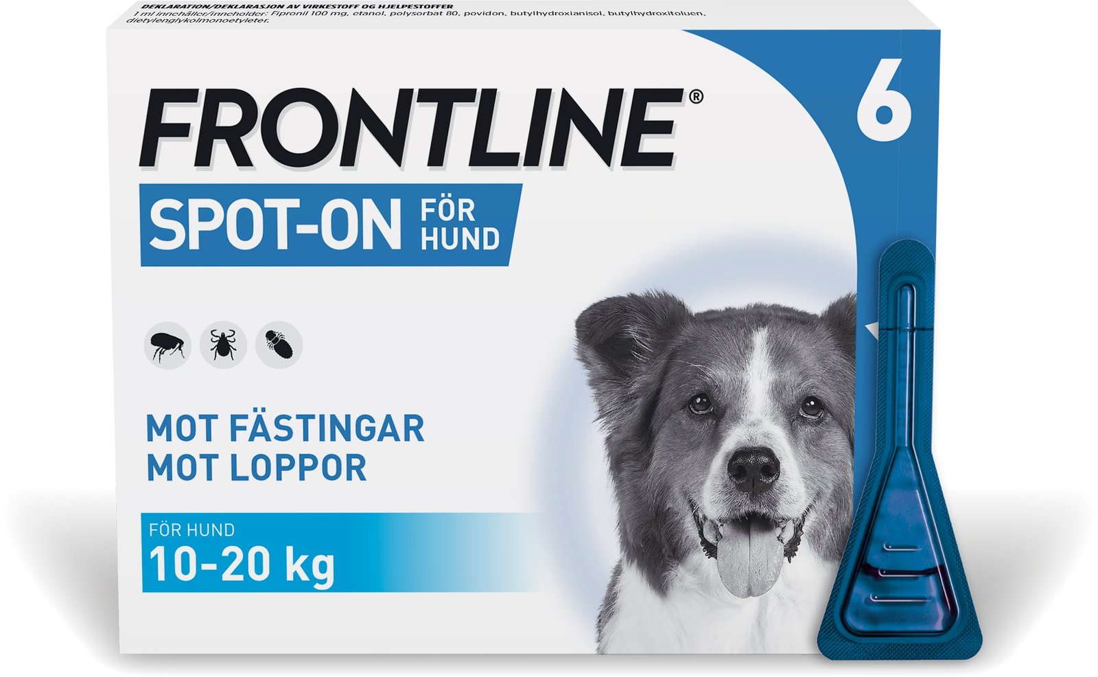 Frontline Vet 100mg/ml Spot-On 6 x 1,34 ml