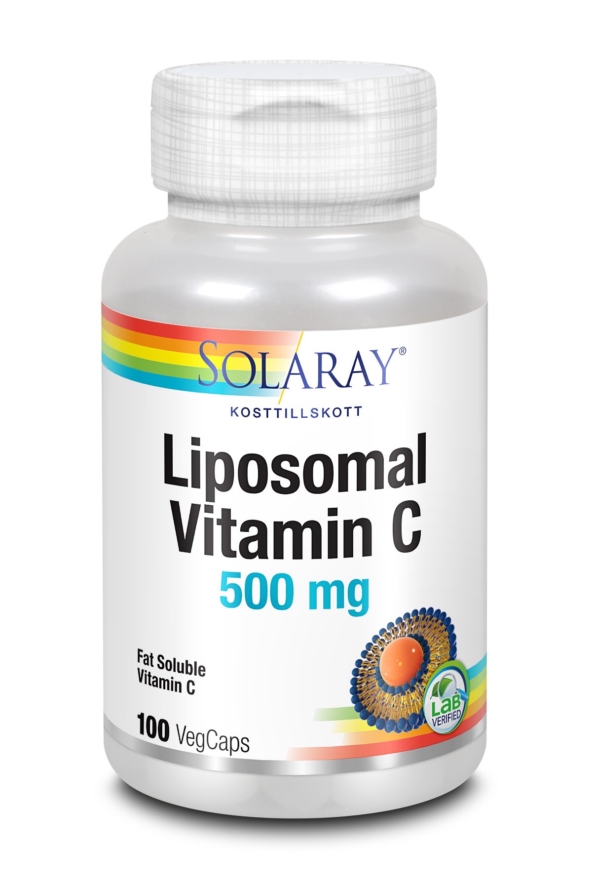 Solaray Liposomal Vitamin C 100 kapslar