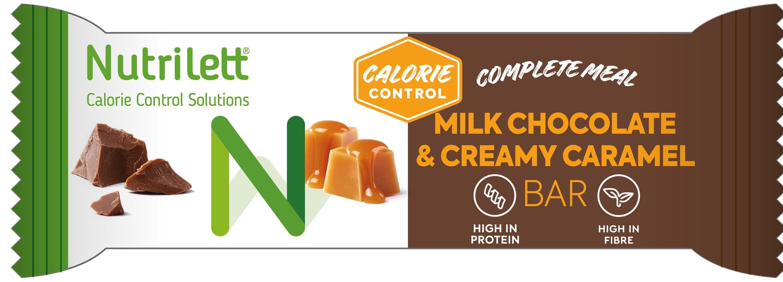 Nutrilett Bar Milk Chocolate & Creamy Caramel