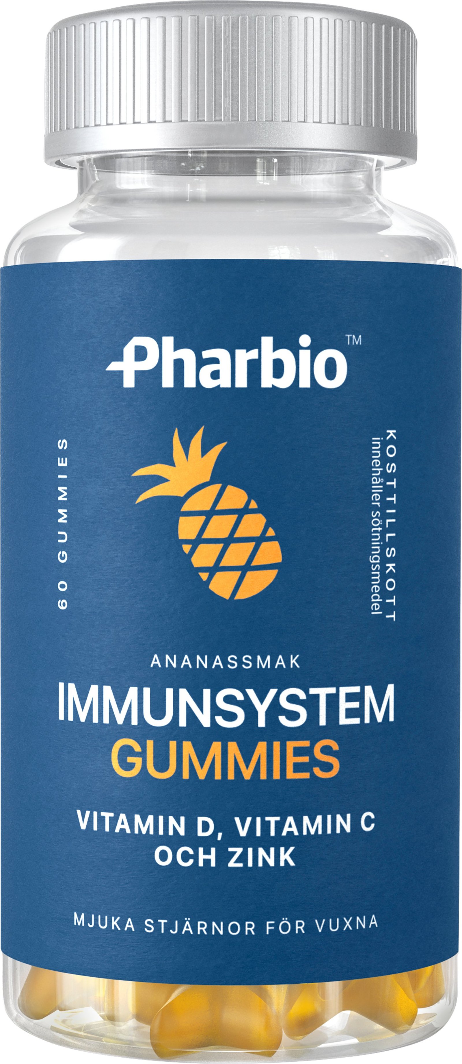 Pharbio Immunsystem Gummies 60 tuggtabletter