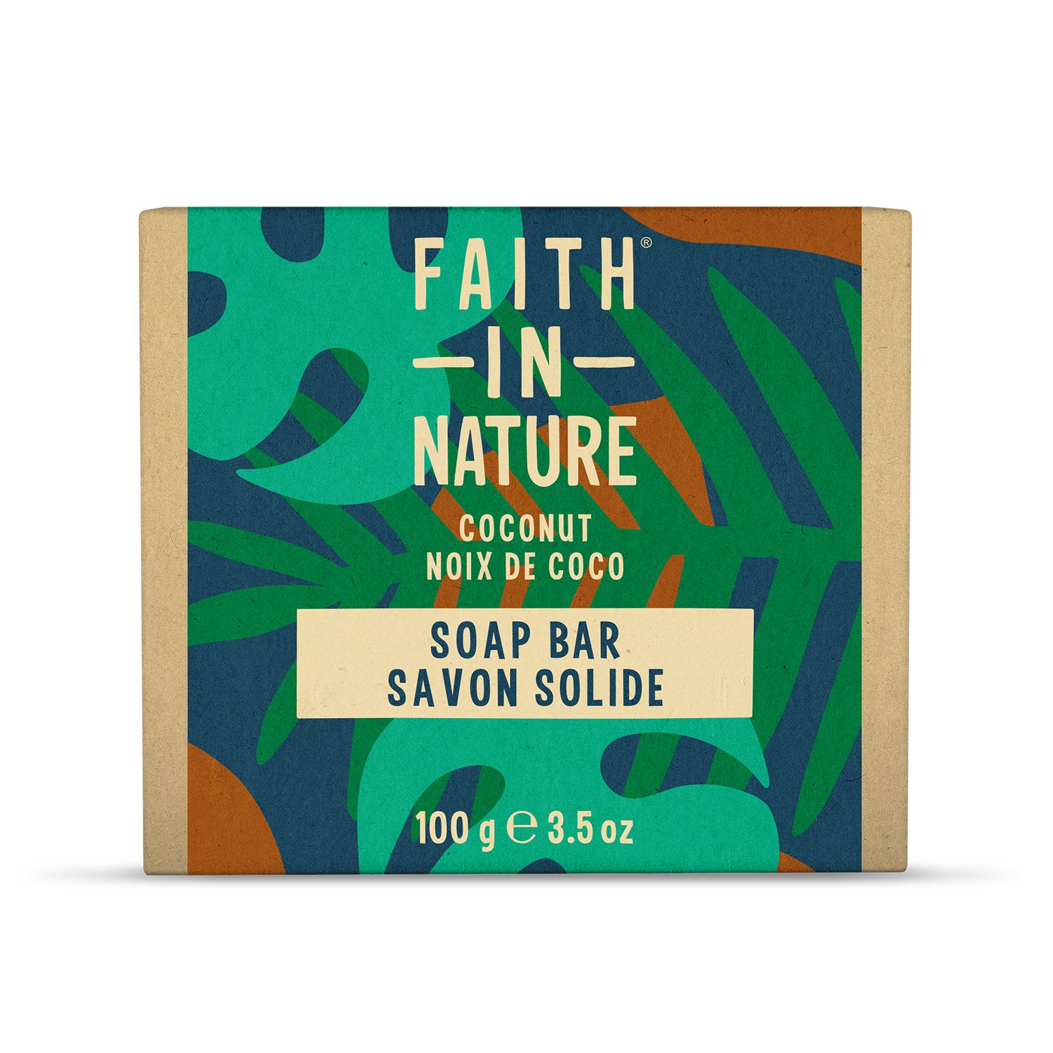 Faith In Nature Soap Bar Coconut 100g