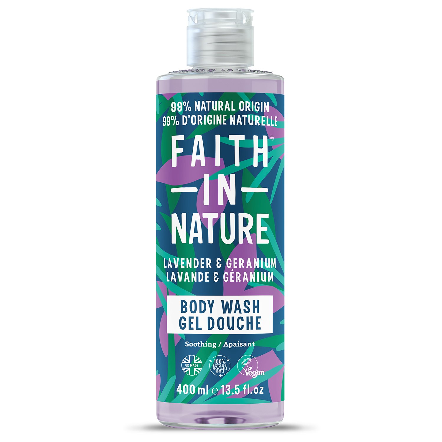 Faith In Nature Body Wash Lavender & Geranium 400 ml