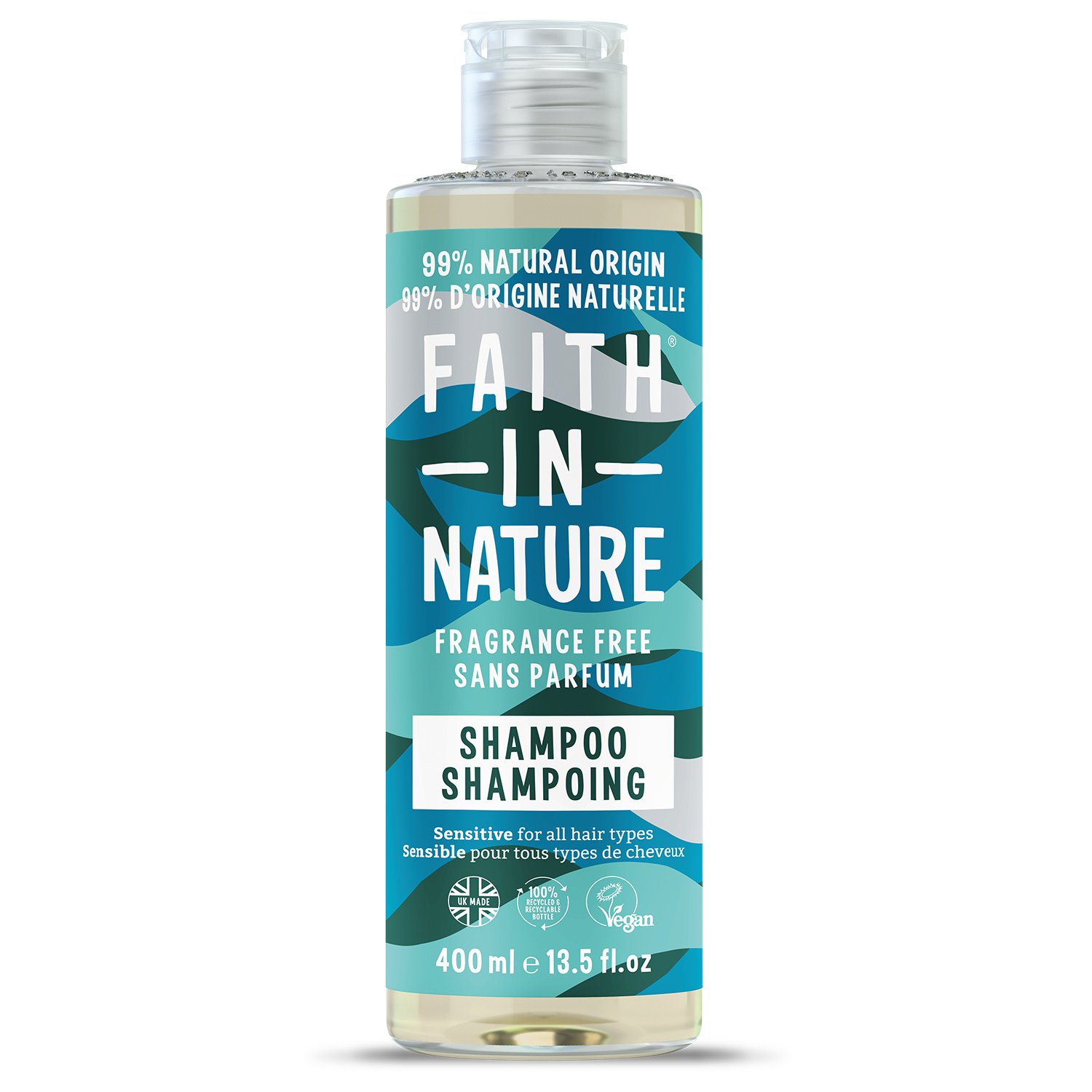 Faith In Nature Fragrance Free Shampoo 400 ml