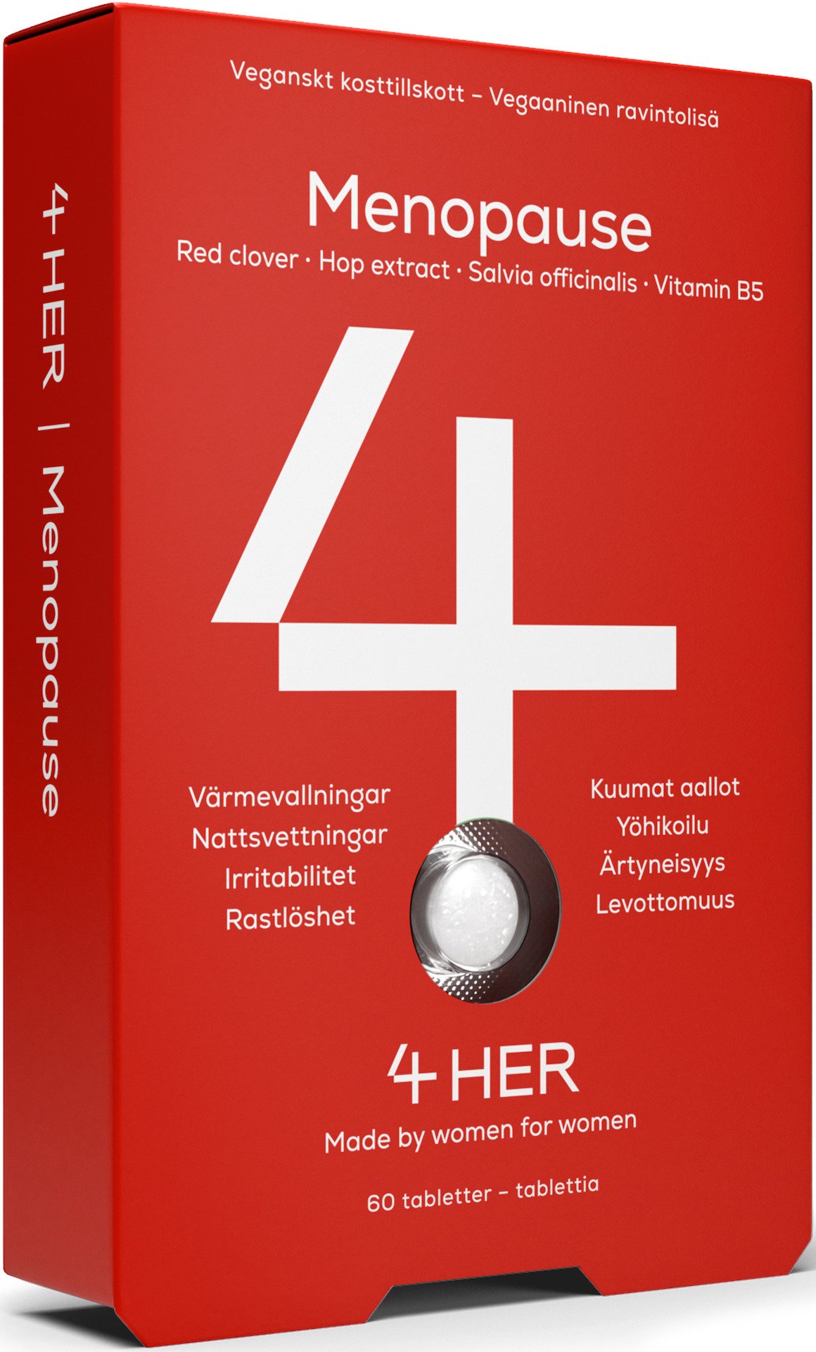 4Her Menopause Kosttillskott 60 tabletter