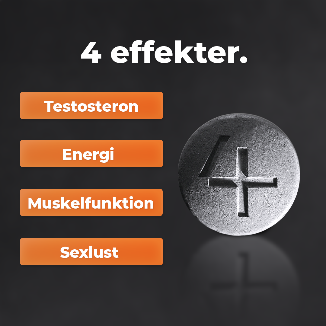 4Him T8 TestoBalance Kosttillskott 60 tabletter
