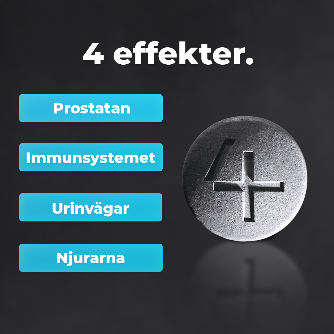 4Him ProstaCare Kosttillskott 60 tabletter