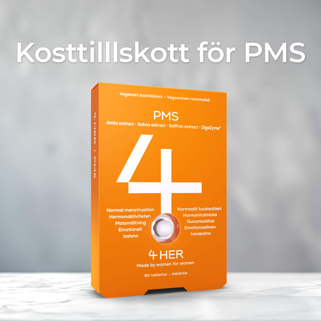 4Her PMS Kosttillskott 60 tabletter