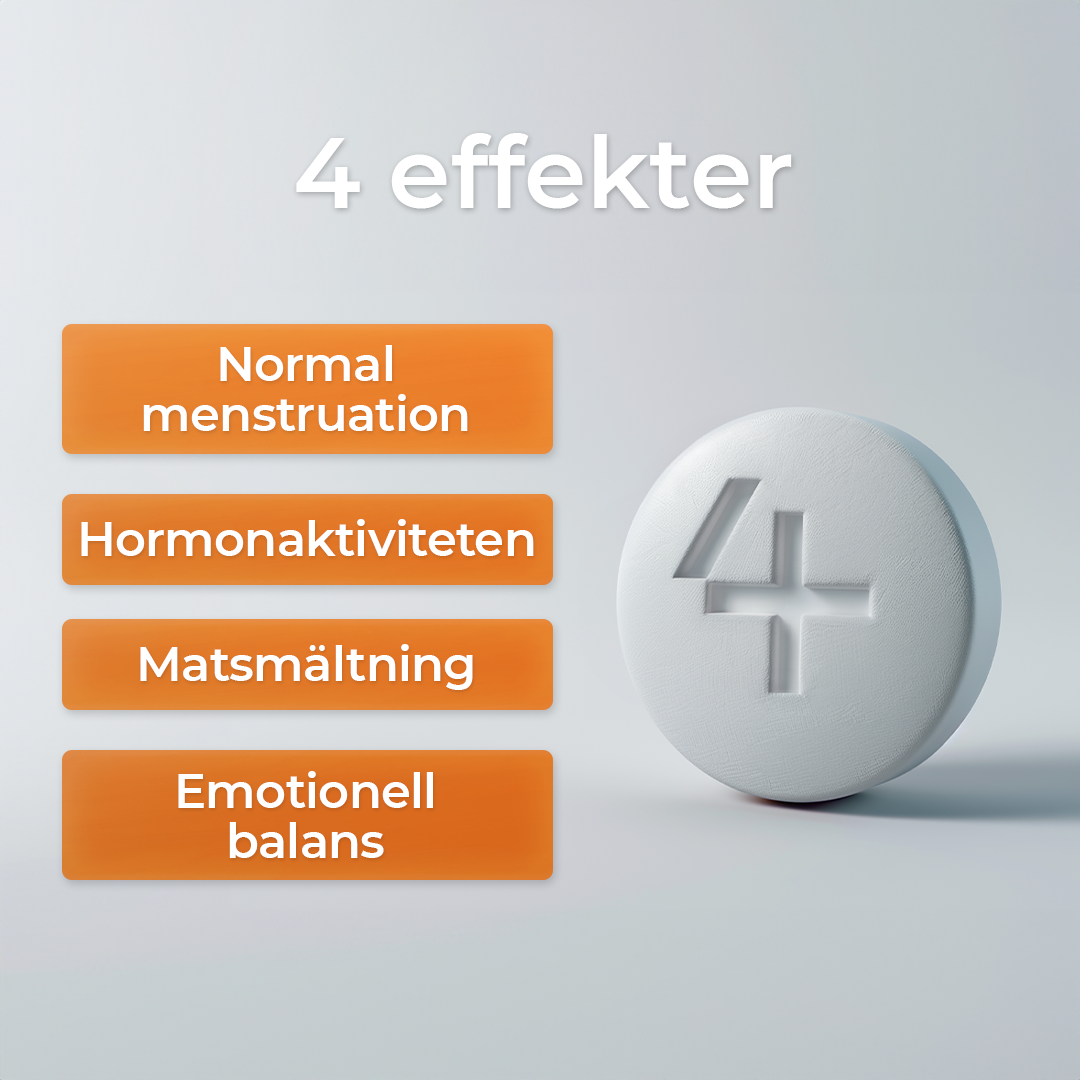 4Her PMS Kosttillskott 60 tabletter