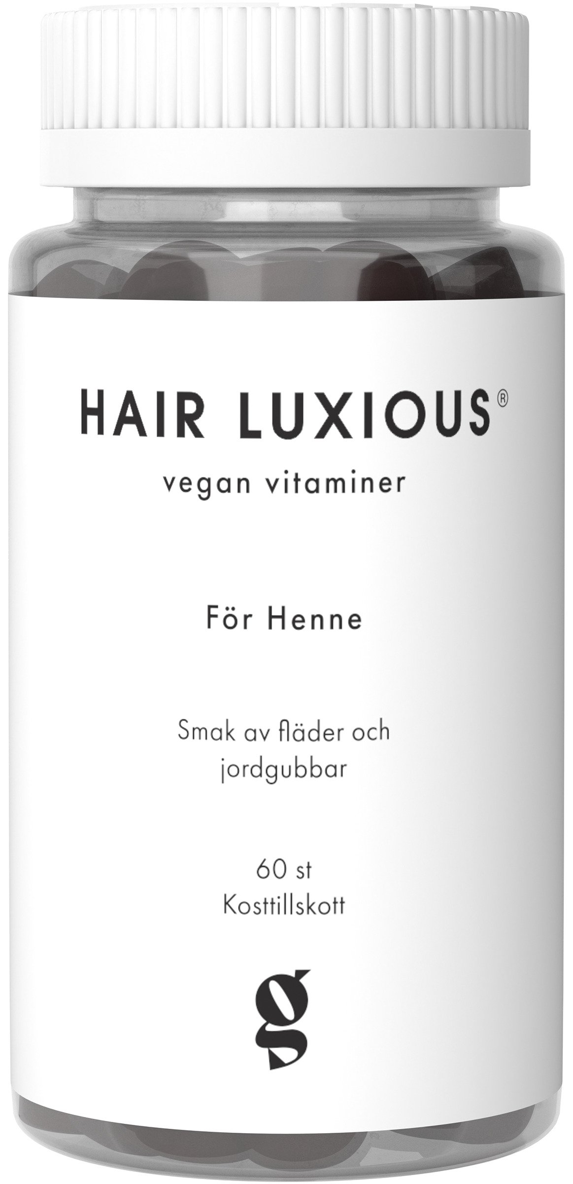Good For Me Hair Luxious För Henne Gummies 60 tuggtabletter