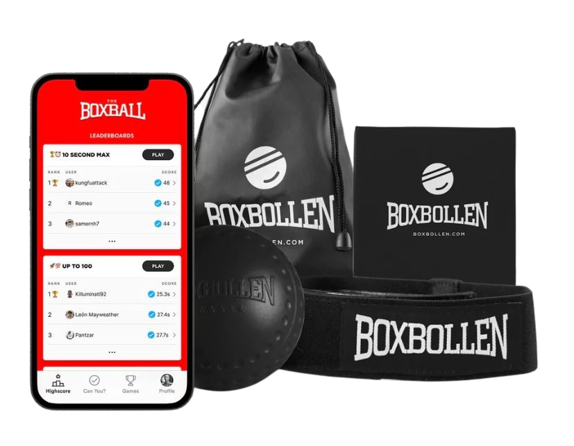 BOXBOLLEN Svart 1 set