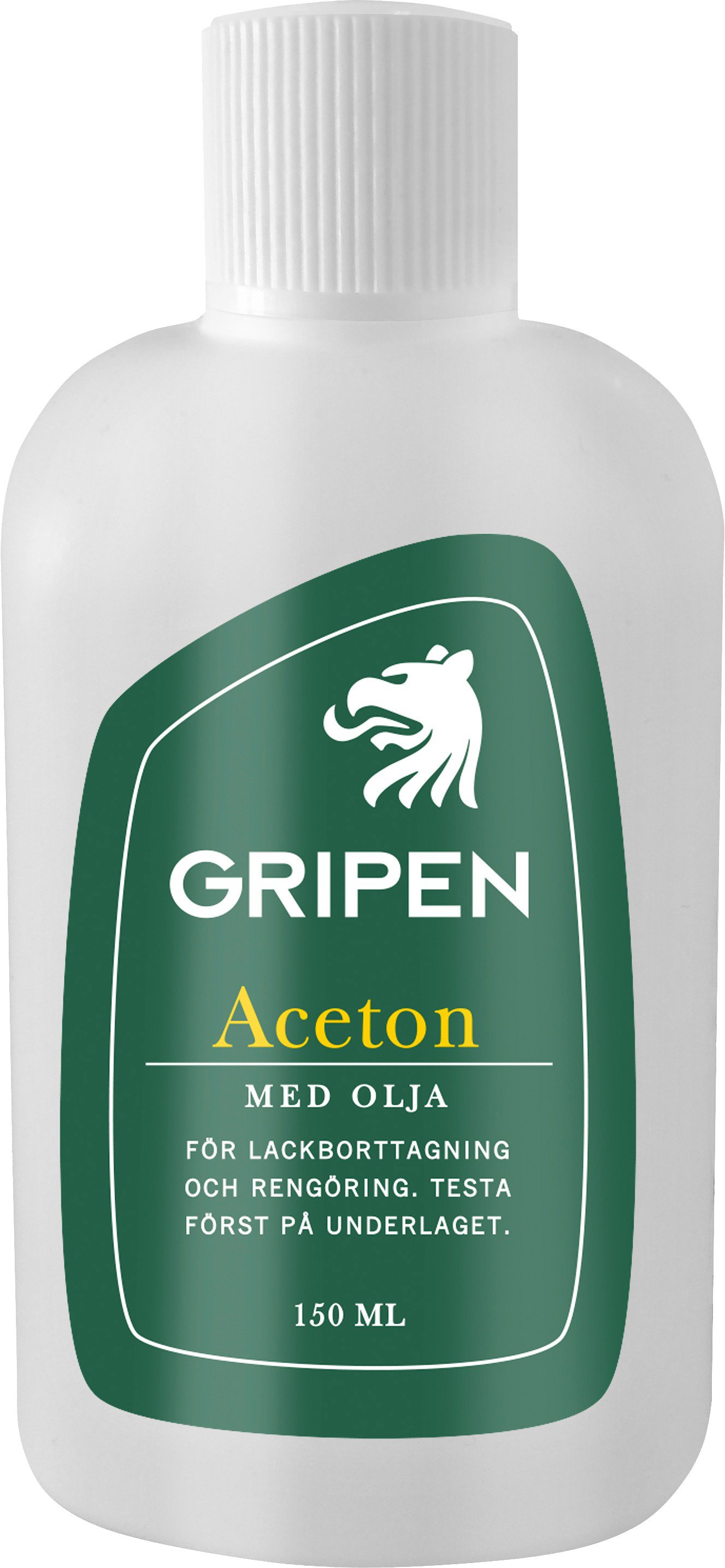 Gripen Aceton Med Olja 150 ml