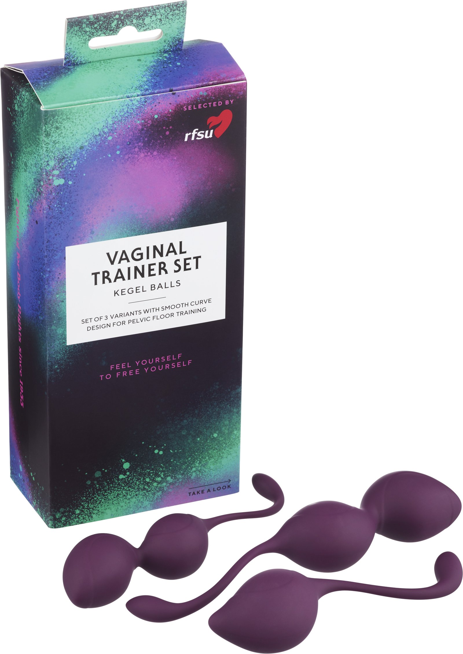 RFSU Vaginal Trainer Set Knipkulor 3 st